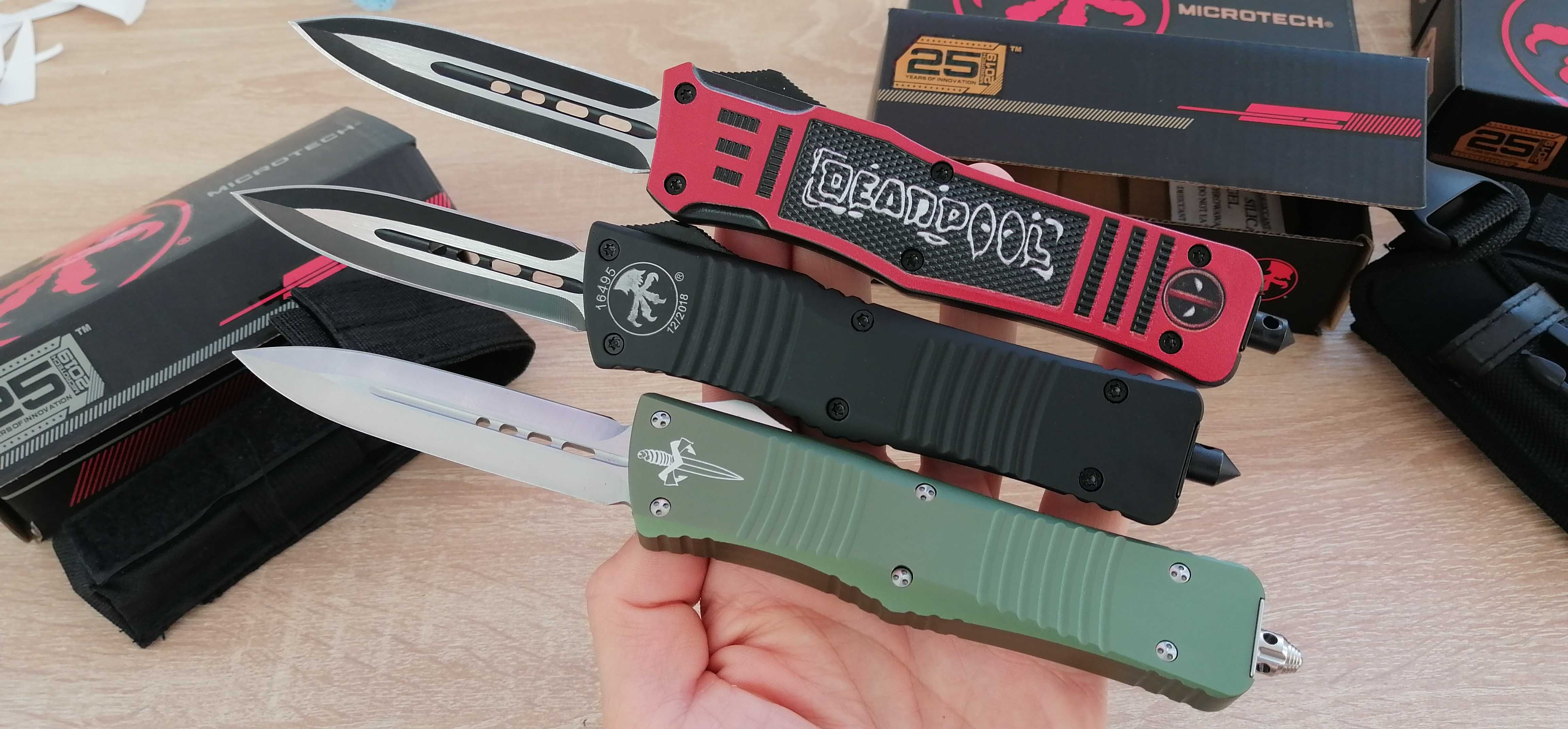 Microtech Deadpool Cutit automat