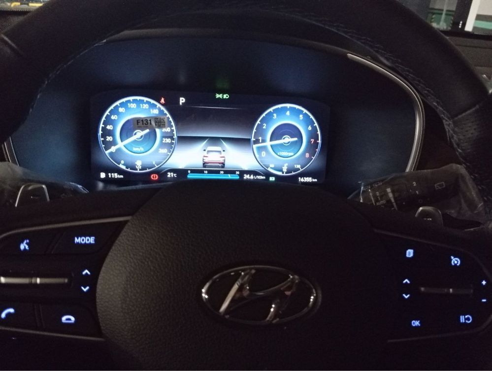 Santafe 2022, probeg 29.000, jigaren salon 2,5 motor eng full