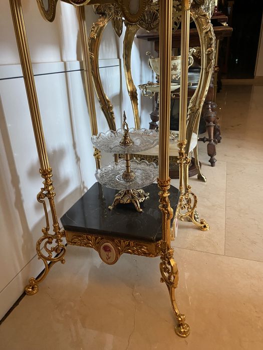 Masa bronz masiv/marmura