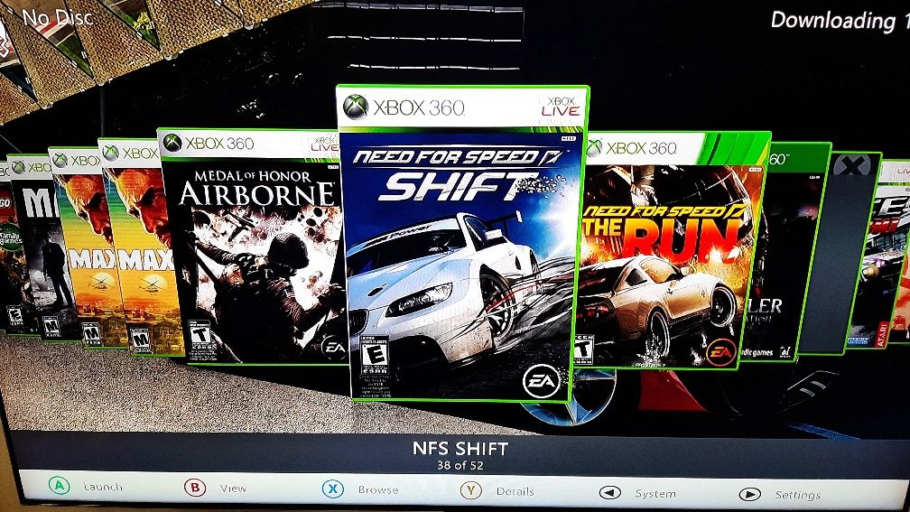 Xbox 360 Slim RGH + Kinect + 50 jocuri