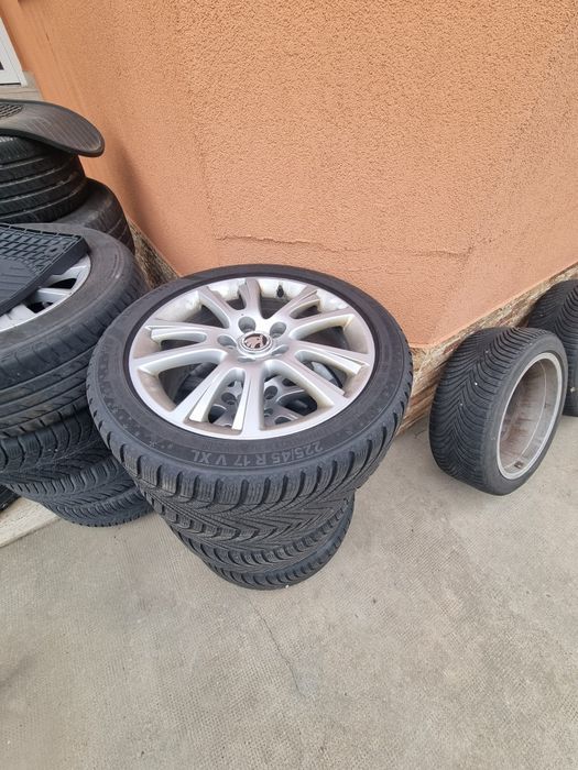 Jante aliaj Skoda 5x112  iarna   225/45/17  Dot 2021