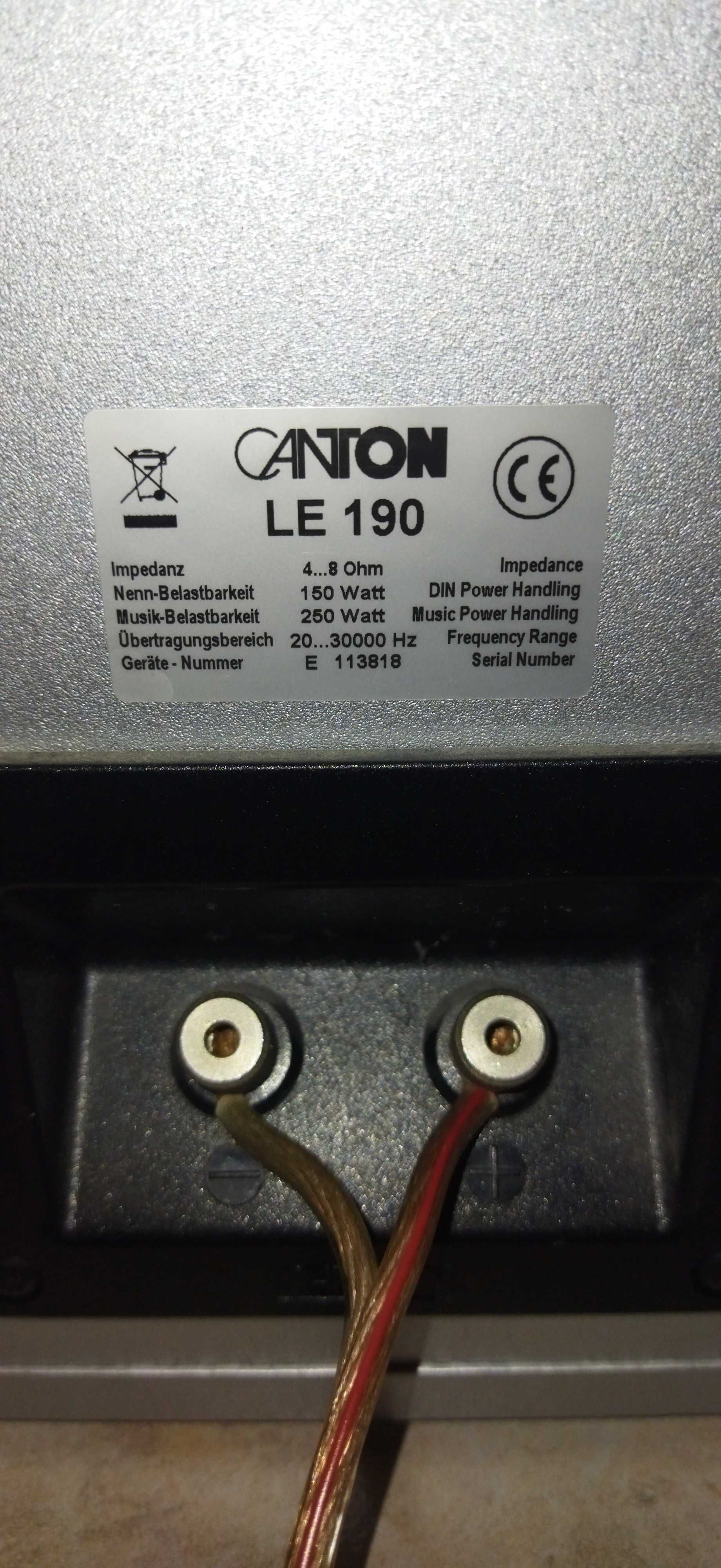 Тонколони Canton le-190