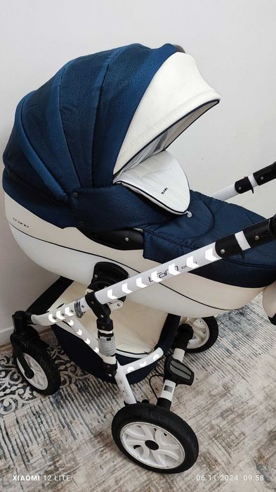 Элитная Детская коляска Riko Brano Ecco 2 в 1 (Польша)