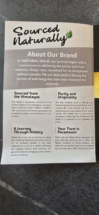 Rasina Shilajit Premium Natural Gold 30Gr