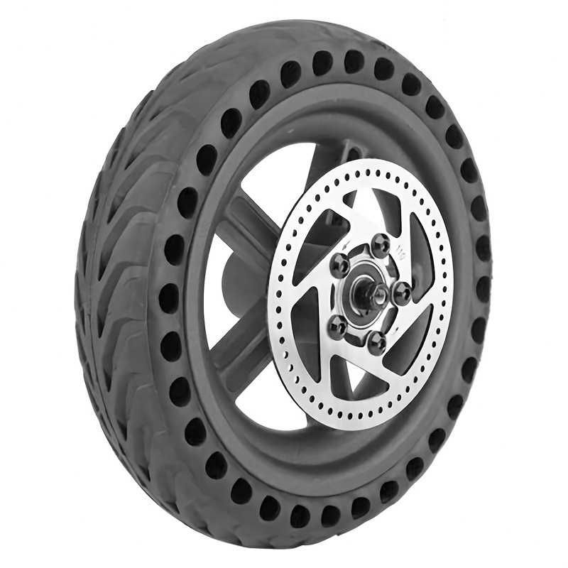 Roata spate 8.5 inch Xiaomi M365 / 1S cu cauciuc plin si disc de frana