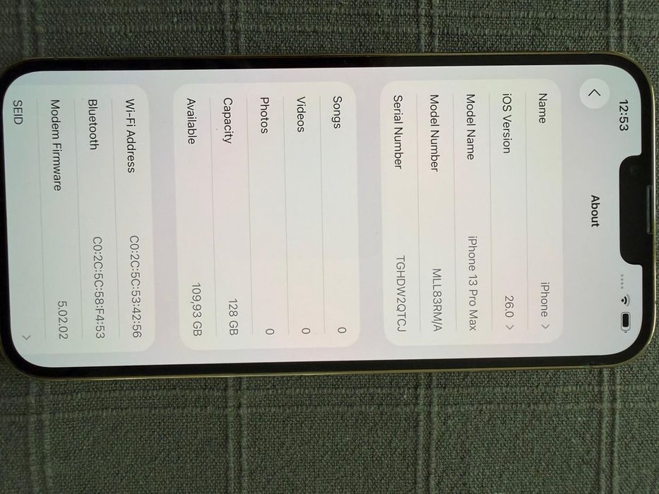 iPhone 13 Pro Max, 128GB