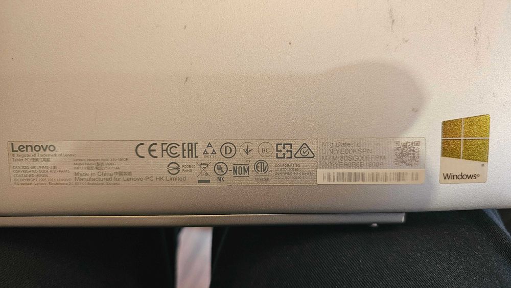 Miix 310-10ICR Таблет (ideapad) - Type 80SG, четириядрен/4GB RAM/64GB