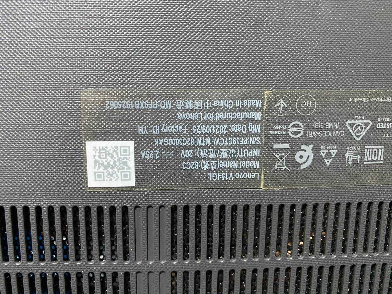 Lenovo ноутбук 15
