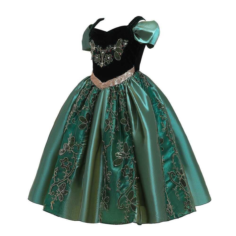 Rochie/rochita verde printesa Anna