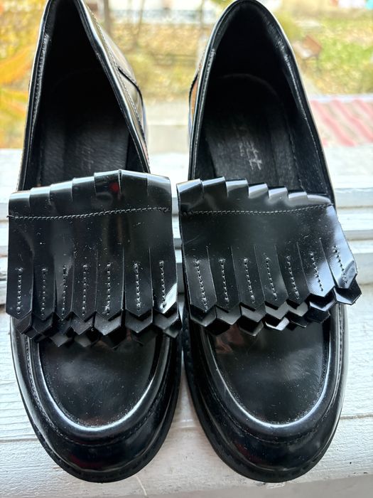 Pantofi piele lacuita dama eleganti