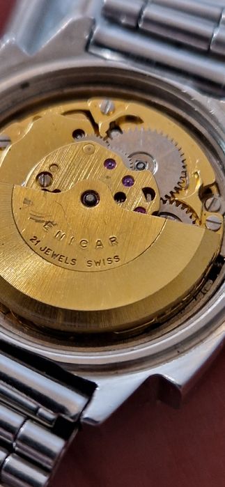 Enicar automatic dama 21 rubine.