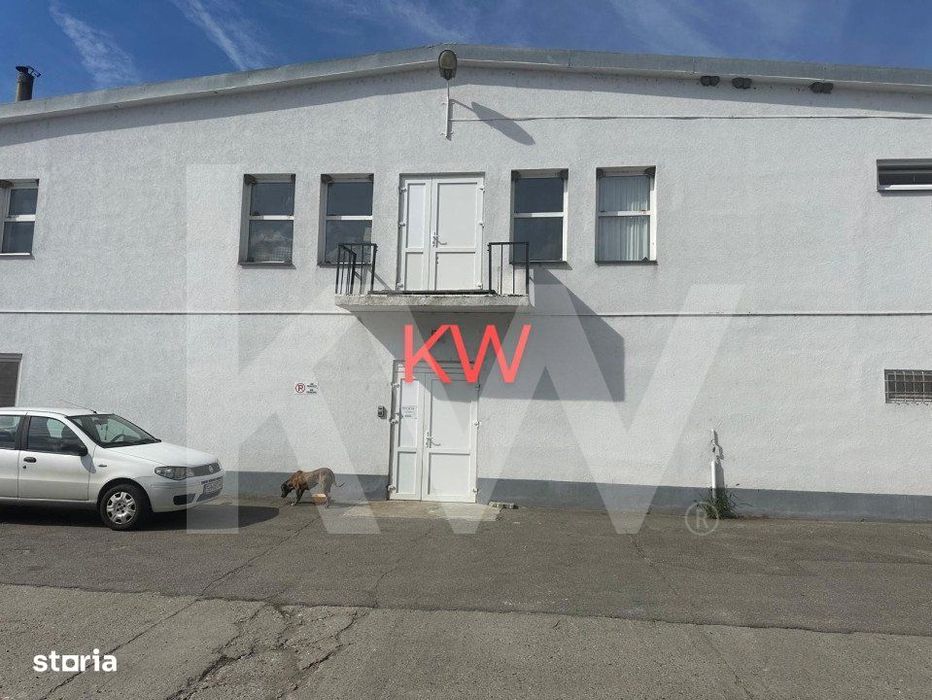 Hala de inchiriat 530mp in Viile Sibiului 2000euro/luna