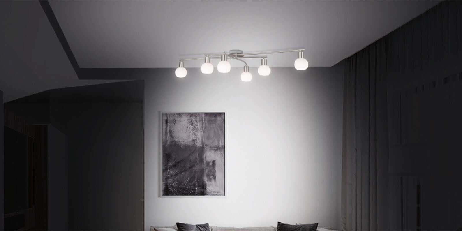 LED плафон (Полилей) Livarno Home с 6 крушки - Германия