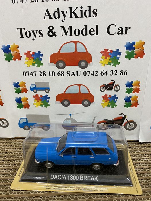 DACIA 1300 break machetă auto scara 1:43 Deagostini Ro