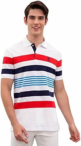 Tricou polo U.S. Polo ASSN. model Ringelli bumbac 100 %, mărimea L,Nou