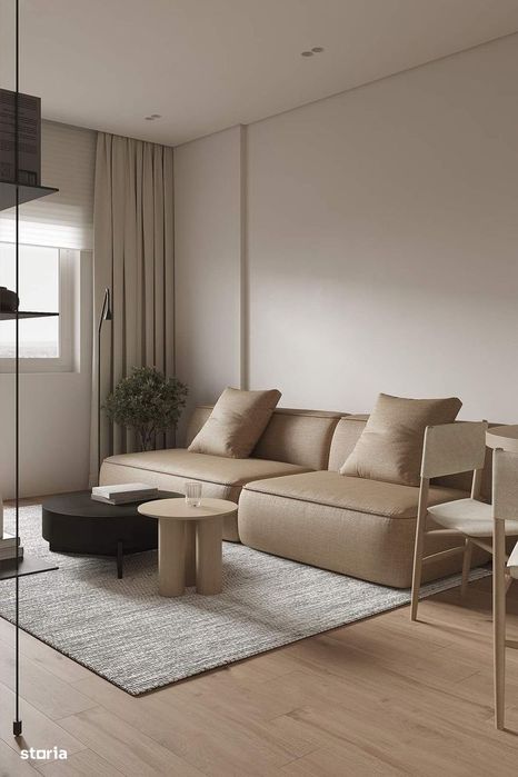 Garsonieră modernă – Acces STV, pază, loc parcare