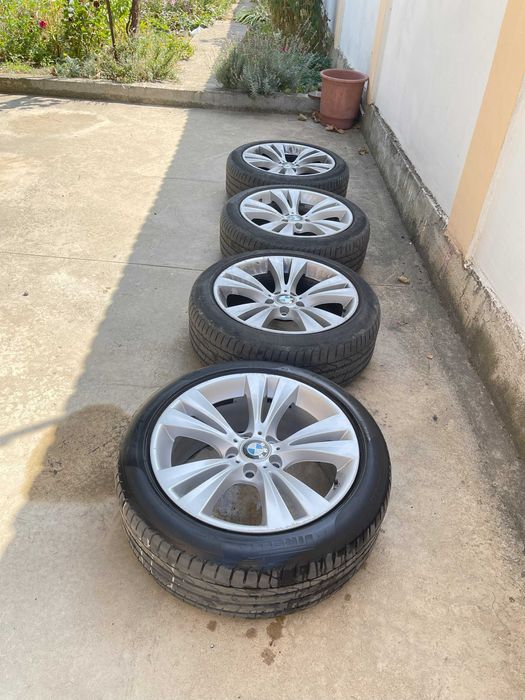 4 Оригинални джанти BMW X3 X4 F25 F26 19 инча Sport Paket + 4 P-zero