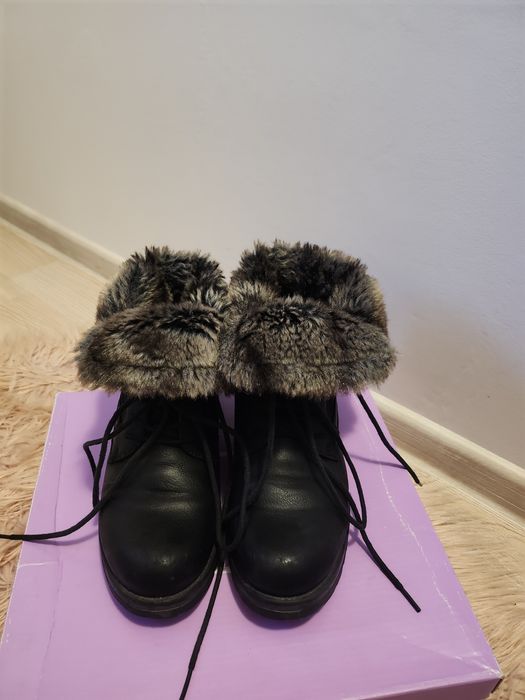 Botine dama imblanite