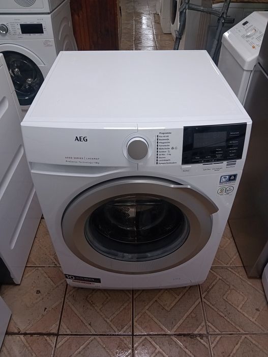 Като нова пералня Аег Aeg Series 6000  A+++ 8кг  24 месеца гаранция!