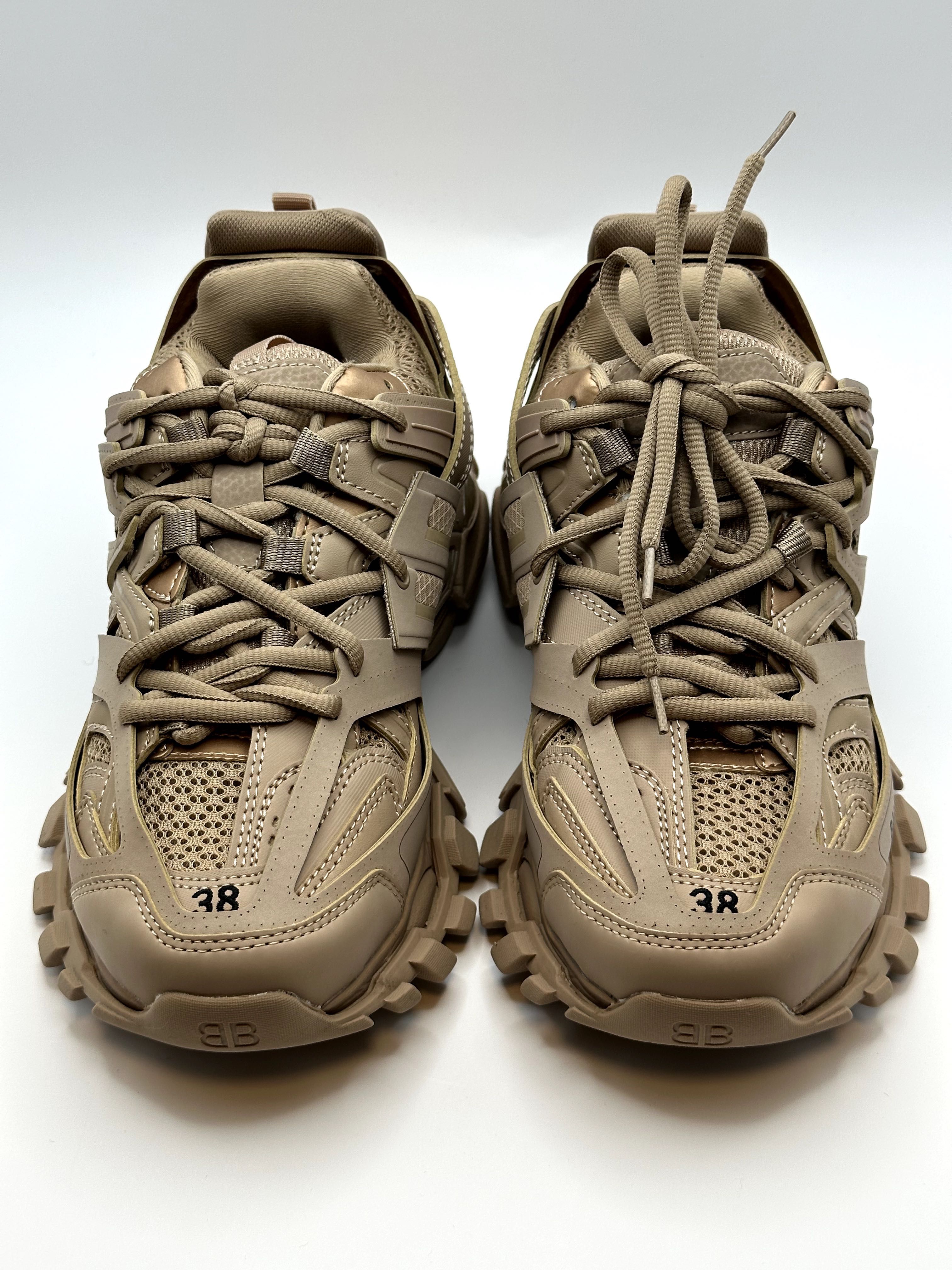 Balenciaga Track Brown Sneakers