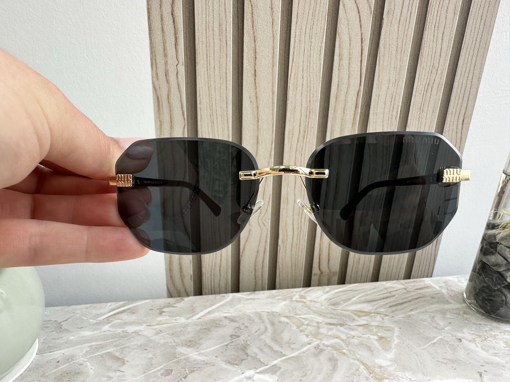 Ochelari de soare Miu Miu - Negru
