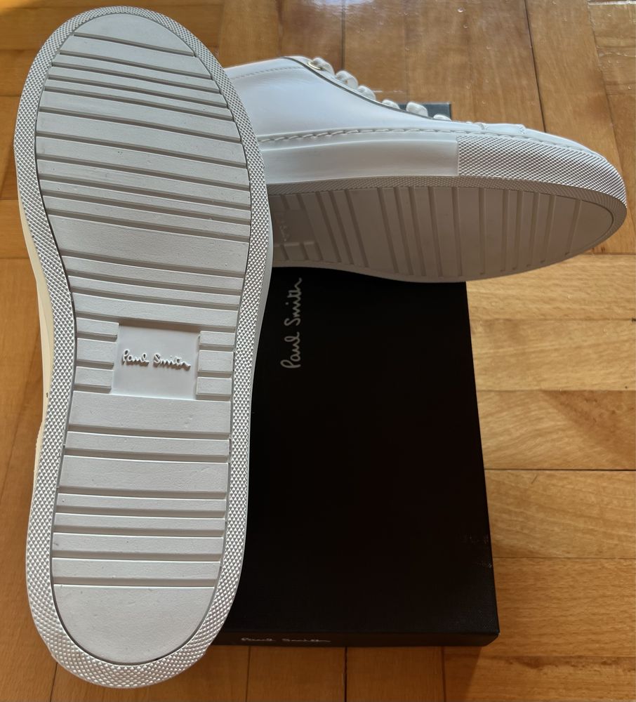 Чисто нови мъжки оригинални сникърси Paul Smith. Естествена кожа.
