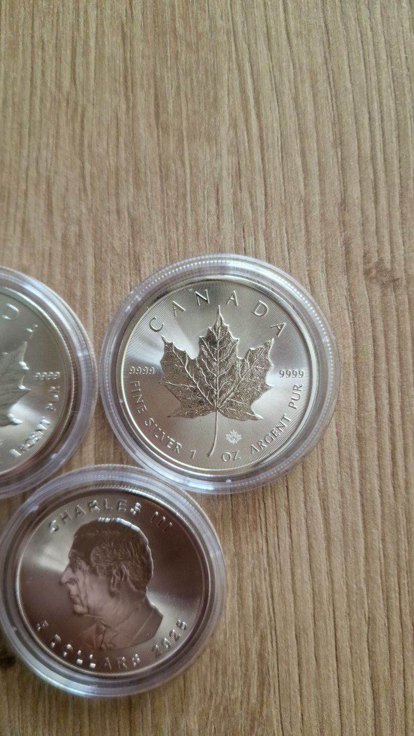 Сребърна монета CANADA