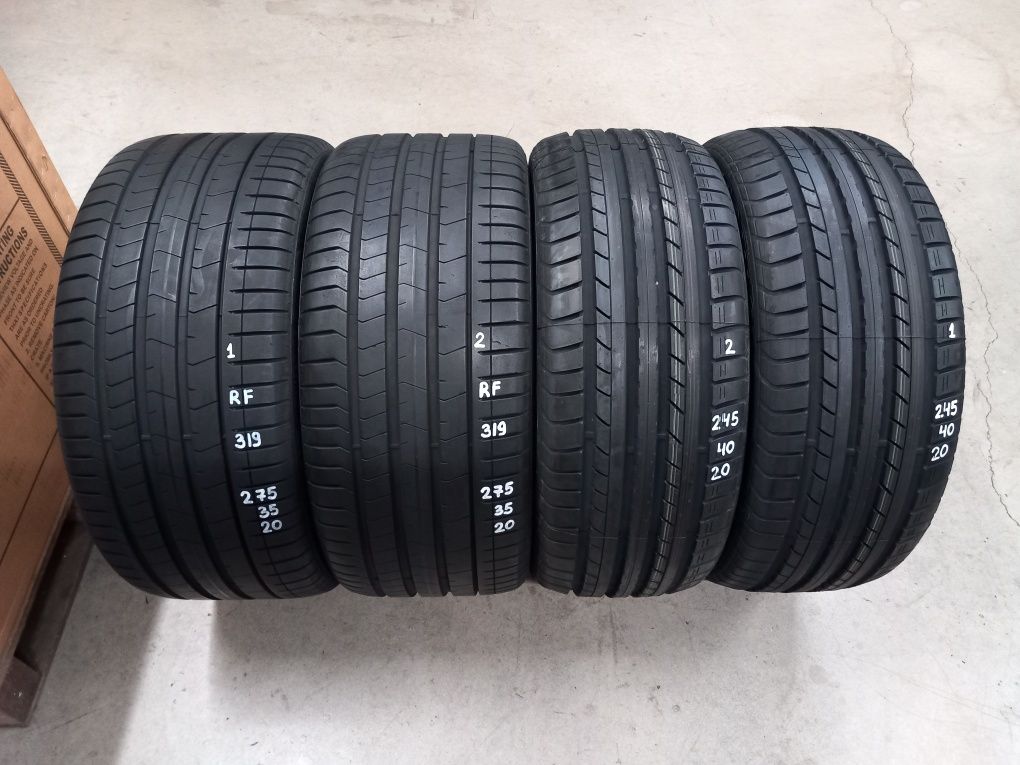 245/40ZR20 95Y 2бр. &  2бр.275/35R20 102Y(RSC) с хомологация на BMW