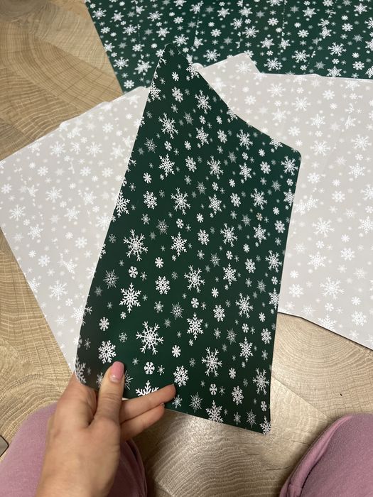 Protectii masa -motive de iarna-2 set:8 buc set