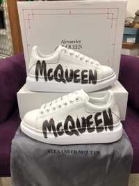 Adidasi piele naturala Alexander Mcqueen