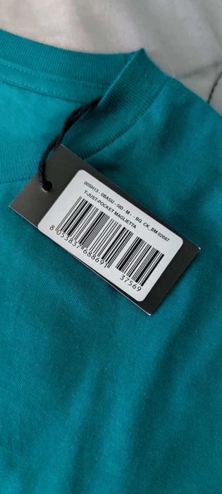 Diesel Тениска superior тъмно зелена M