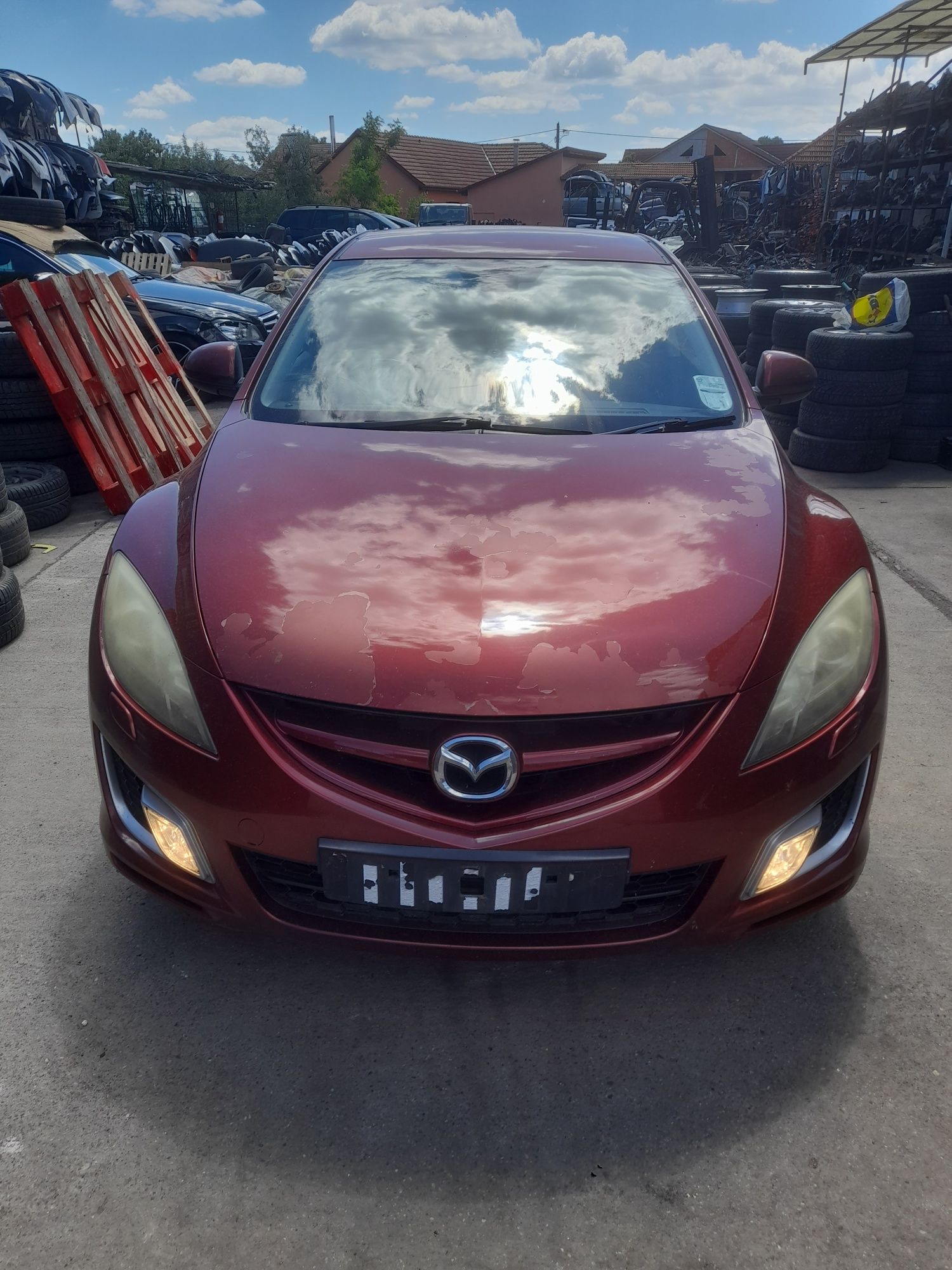 Fata completa Mazda 6 GH an 2007-2014 bara/faruri/trager/capota/aripi