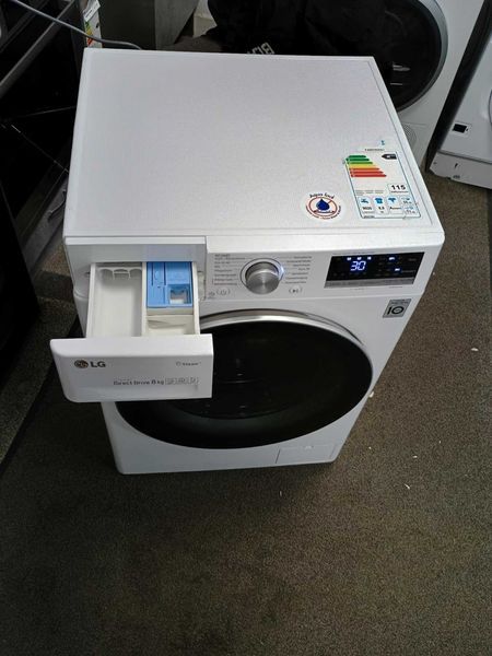 Пералня Машина LG-ЛГ 8 кг 1400 об/мин Инверторна Direct Drive®