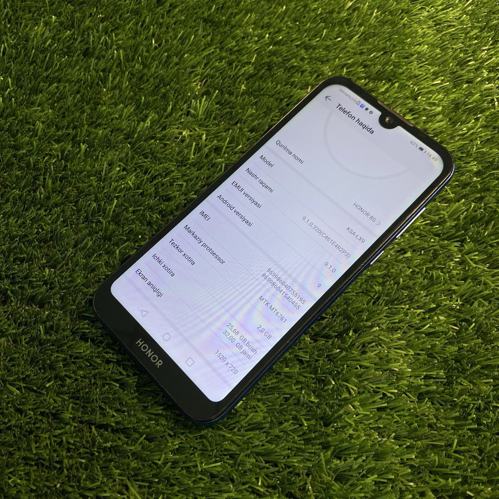 Honor 8s sotiladi