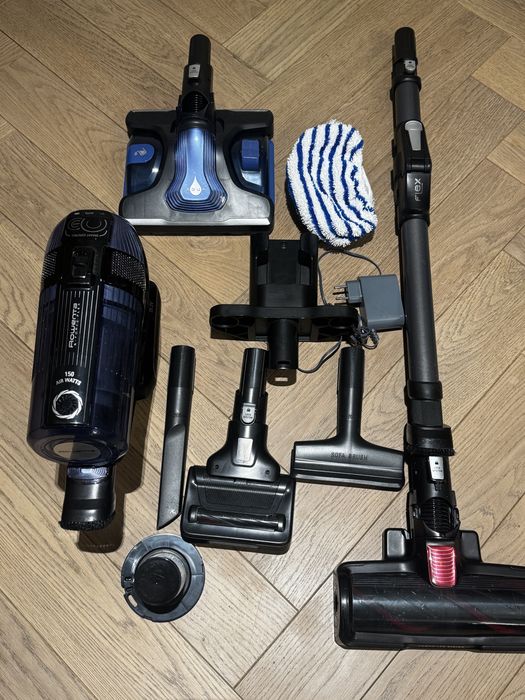 Aspirator vertical fara fir Rowenta x-Force flex cu functie de mop