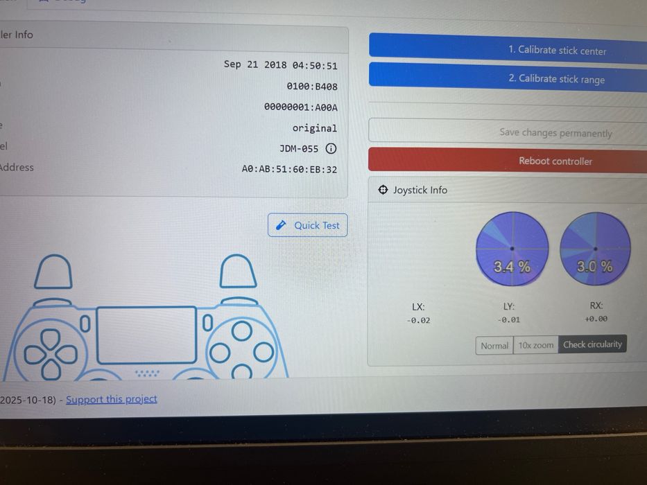 Inlocuire modul joystick ps4 ps5 xbox