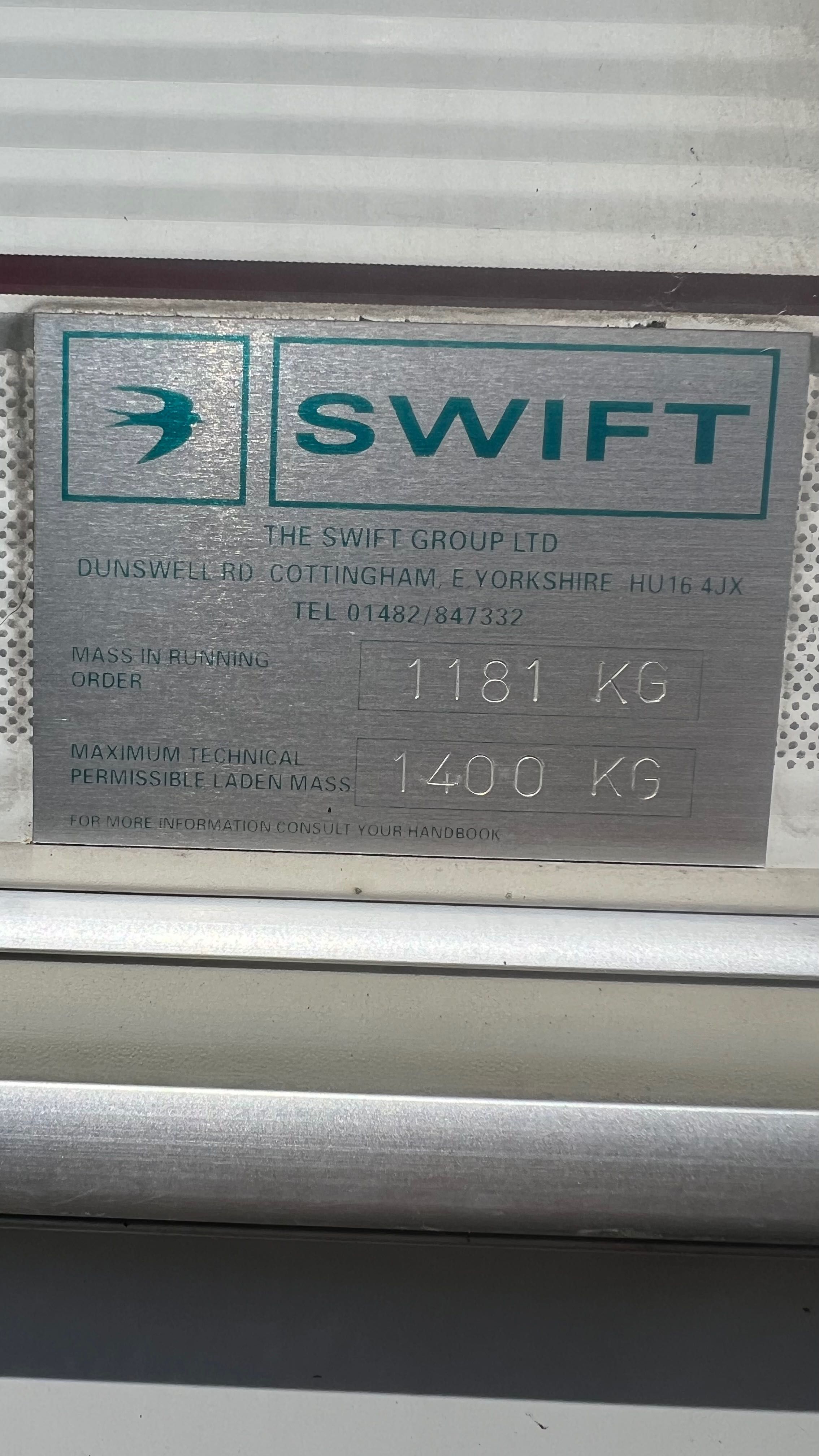 Каравана Swift Celeste 18/4