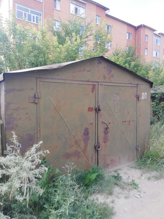 Гараж металлический