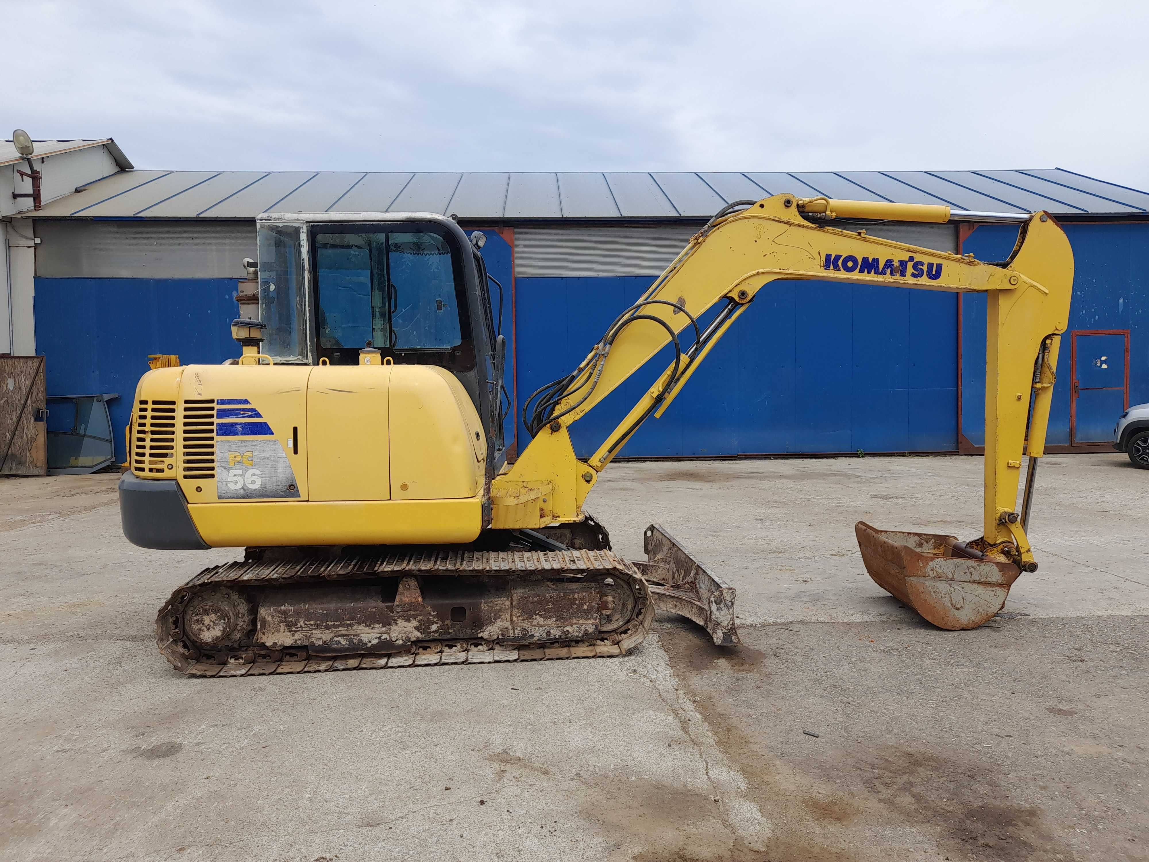 Miniexcavator Komatsu PC56-7 , 2007 , 5 tone stare perfecta
