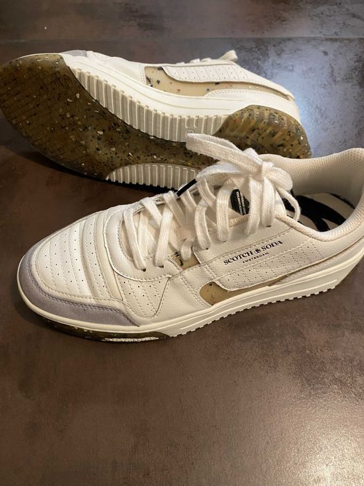 Scotch & Soda, Pantofi sport piele si piele intoarsa