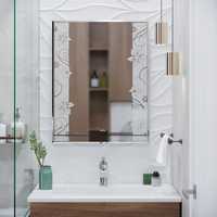 Зеркала с полками для ванн