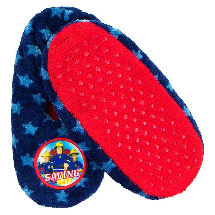 Papuci de casa, noi cu Pompierul Sam, marimi 23/26, 27/30, 31/34