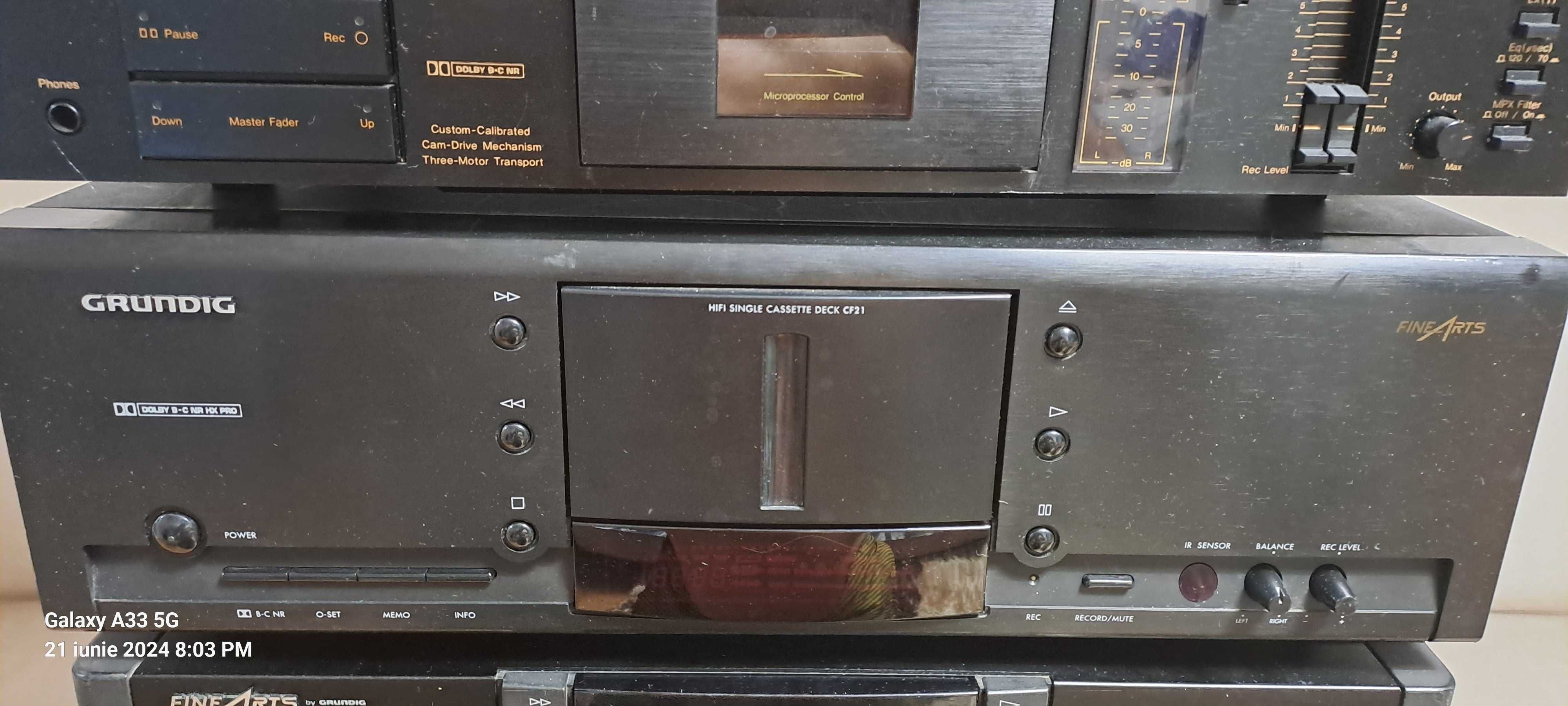 Deck-uri si receptor Grundig