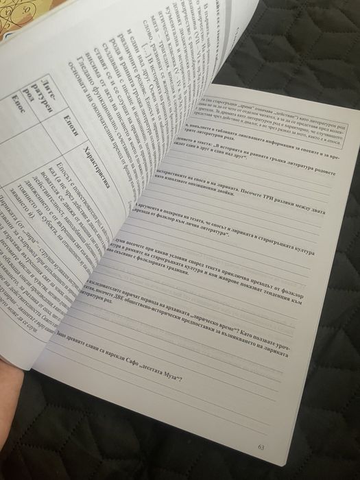 Учебна Тетрадка по Бг език НОВА за 8 клас!