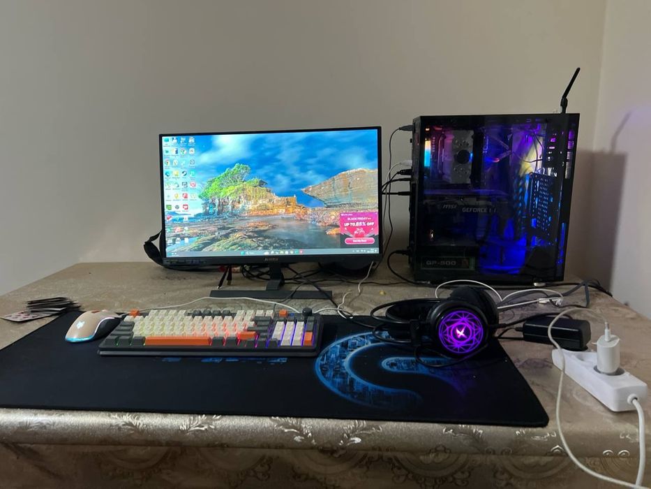 Ryzen 7+ rtx 3060ti полный комплект