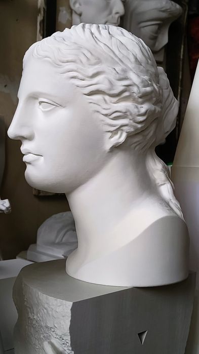 Гипсови Форми за Рисуване / Екорше / Нос / Ухо / Око / Уста / Череп