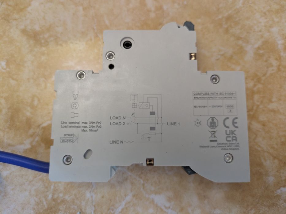 Siguranta RCBO Wilex 32A curba B Tip A