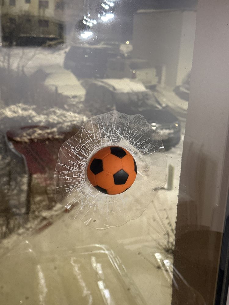 Minge 3D efect geam spart sticker ornament