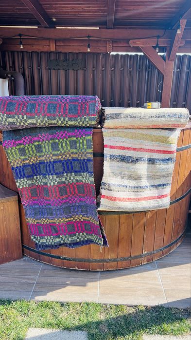 Vand presuri tesute - lucrate manual la razboiul de tesut