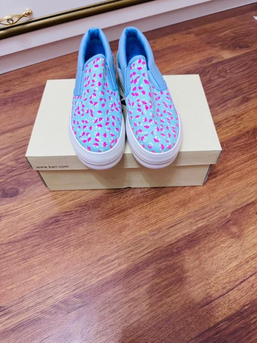 Женские кеды слипоны